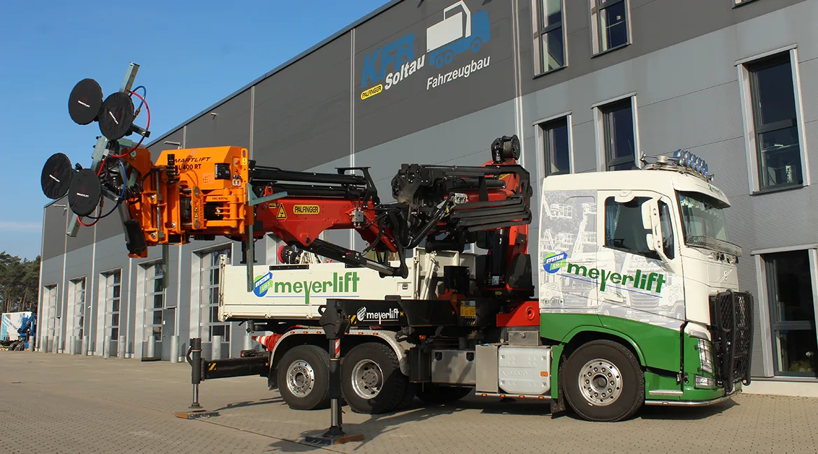 Ladekrane von Palfinger für Kranfahrzeuge