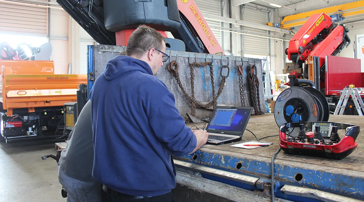 Inspektion und Service für Nutzfahrzeuge