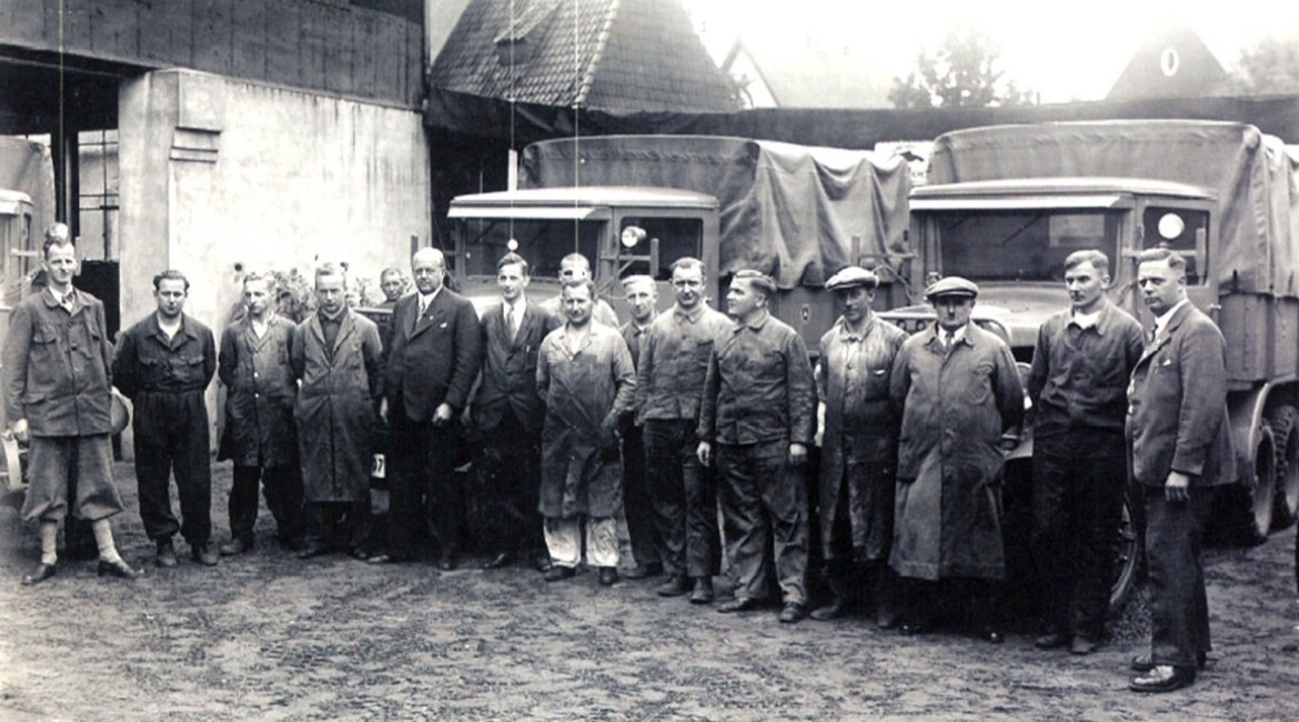 KFB Mitarbeiter im Jahr 1930