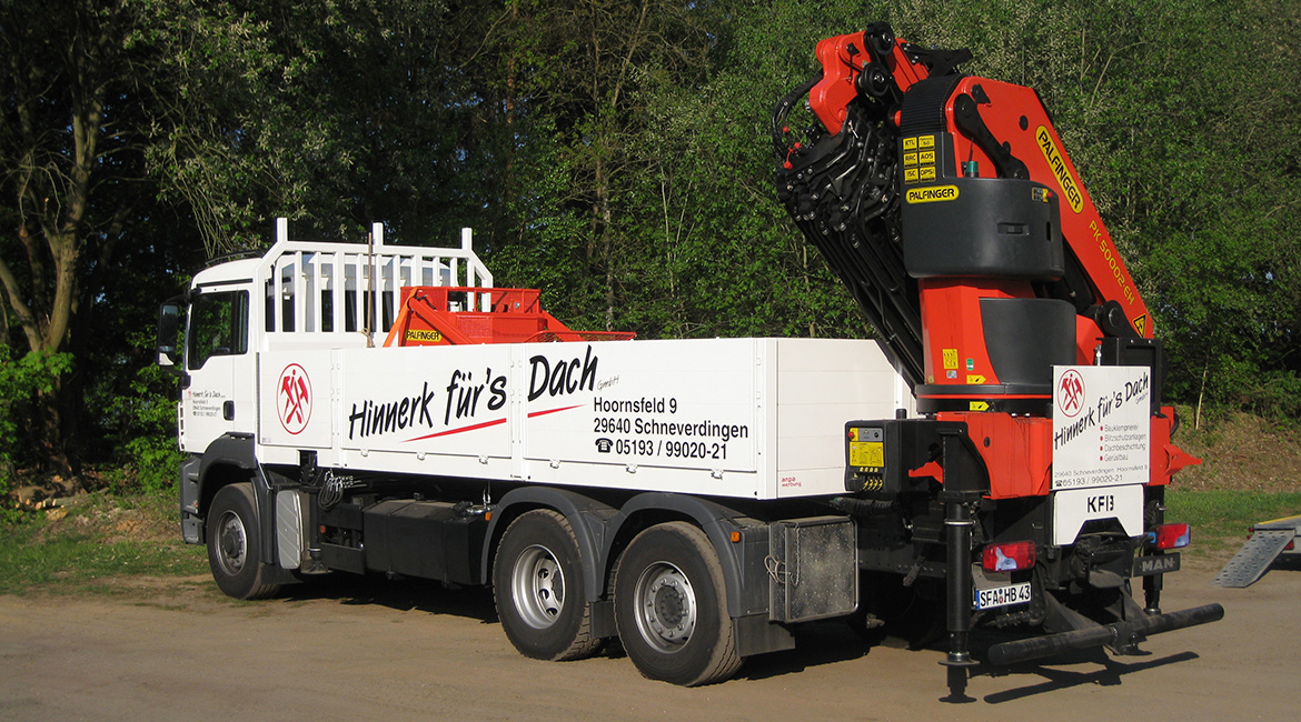 LKW mit Palfinger Ladekran